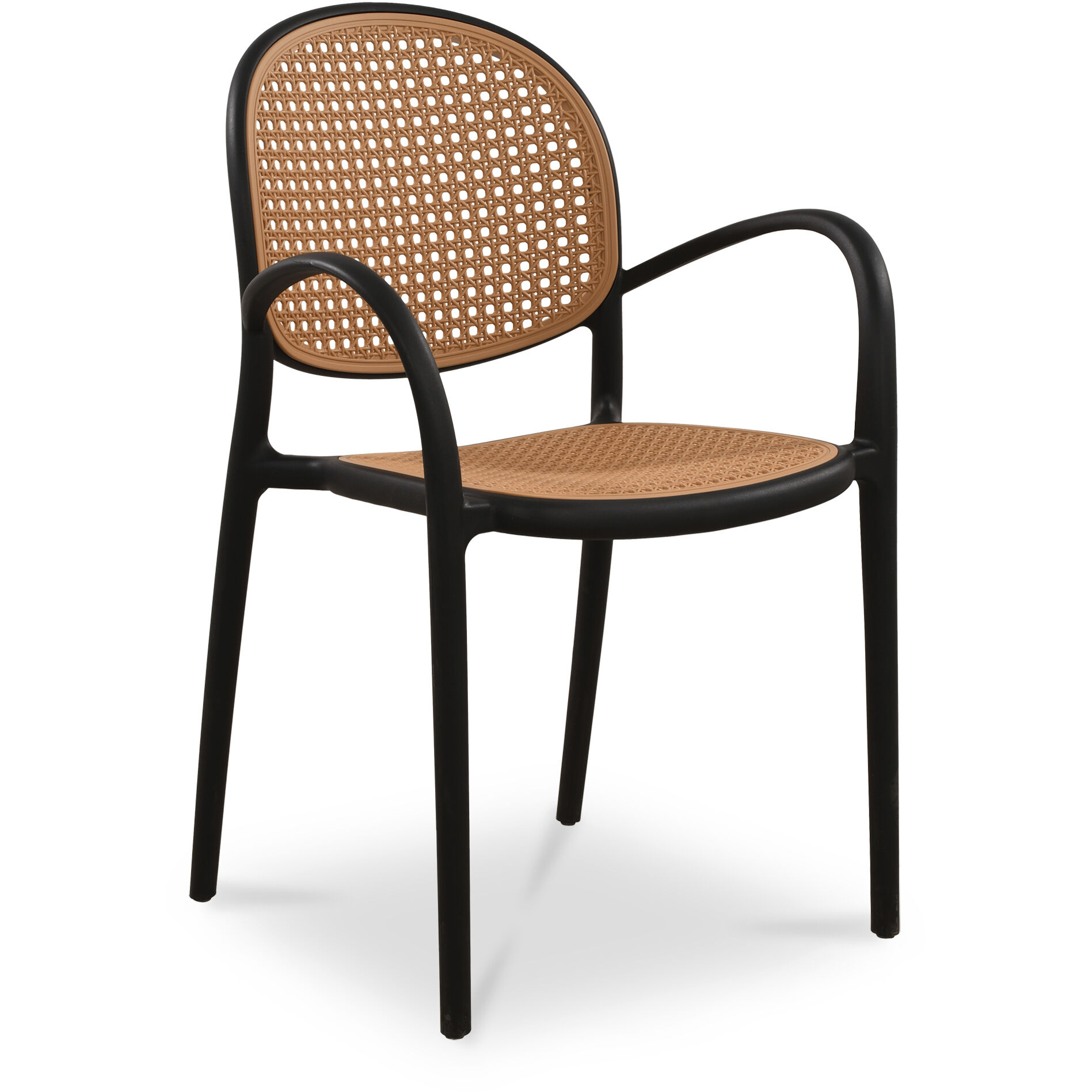 Soren Black Outdoor Dining Chair, Set of 2